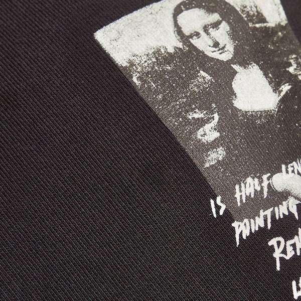 オフホワイト 19SS モナリザ パーカー ブラック コットン メンズ OFF-WHITE 【中古】