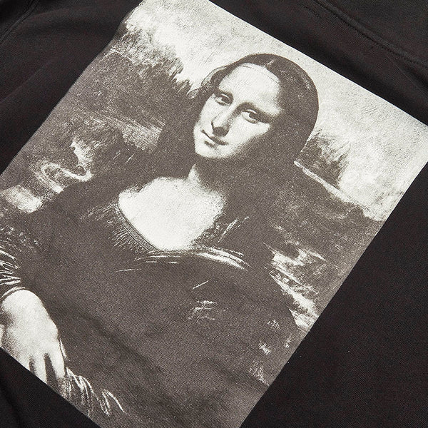 オフホワイト 19SS モナリザ パーカー ブラック コットン メンズ OFF-WHITE 【中古】