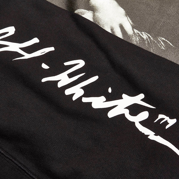 オフホワイト 19SS モナリザ パーカー ブラック コットン メンズ OFF-WHITE 【中古】