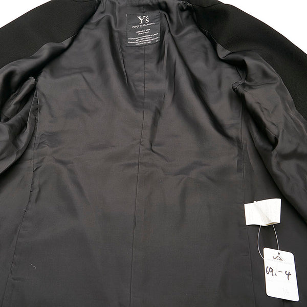 ワイズ ヨウジヤマモト パンツ 上下セット スーツ ブラック LAINE WOOL 毛 レディース Y's 【中古】