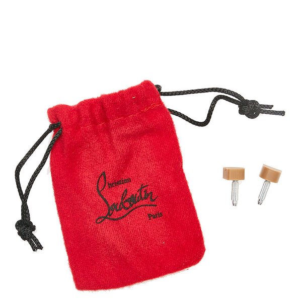 クリスチャンルブタン ヒール パンプス ピンク エナメル レディース Christian Louboutin 【中古】