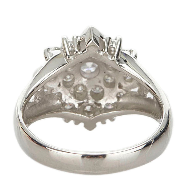 Pt900 プラチナ ダイヤ1.07ct リング 指輪 レディース 16号 【中古】