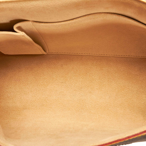 ルイ ヴィトン モノグラム ビバリー MM ショルダーバッグ M40121 ブラウン PVC レザー レディース LOUIS VUITTON 【中古】
