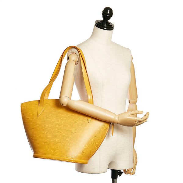 ルイ ヴィトン エピ サンジャック ショッピング ショルダーバッグ M52269 タッシリイエロー レザー レディース LOUIS VUITTON 【中古】