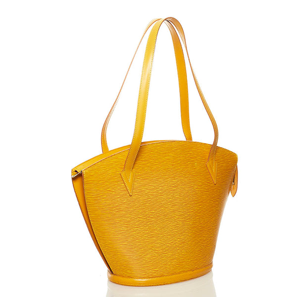 ルイ ヴィトン エピ サンジャック ショッピング ショルダーバッグ M52269 タッシリイエロー レザー レディース LOUIS VUITTON 【中古】