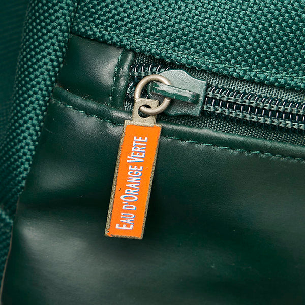 エルメス オードランジュヴェルト ボストンバッグ トラベルバッグ グリーン キャンバス メンズ HERMES 【中古】