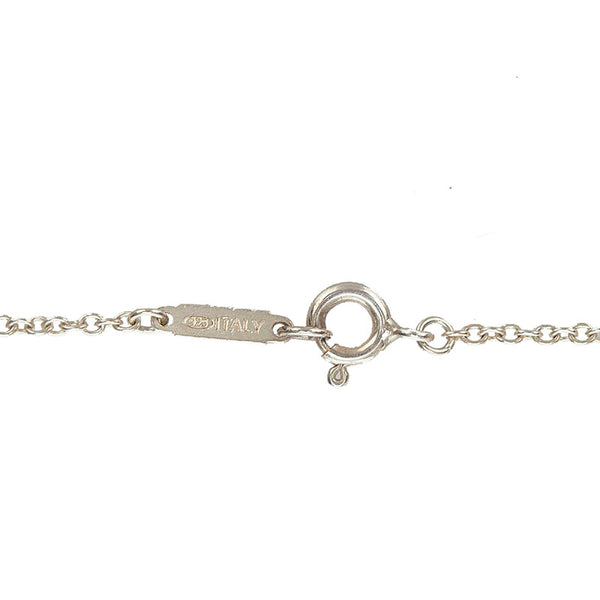 ティファニー アトラスキューブ ネックレス ペンダント シルバー SV925 シルバー レディース TIFFANY&Co. 【中古】