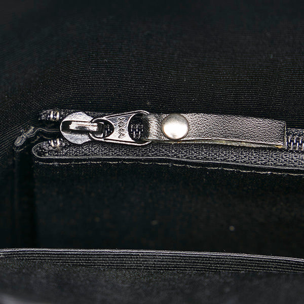 バーバリー ノバチェック ショルダーバッグ トートバッグ ブラック ベージュ レザー レディース BURBERRY 【中古】