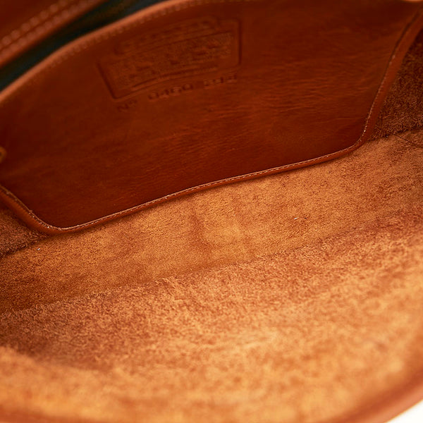 コーチ ビジネスバッグ ショルダーバッグ 2WAY ブラウン レザー メンズ COACH 【中古】