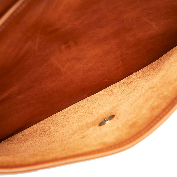 コーチ ビジネスバッグ ショルダーバッグ 2WAY ブラウン レザー メンズ COACH 【中古】