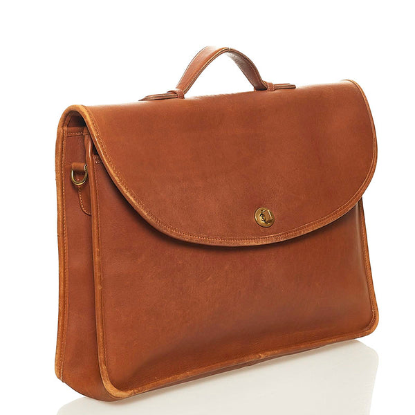 コーチ ビジネスバッグ ショルダーバッグ 2WAY ブラウン レザー メンズ COACH 【中古】