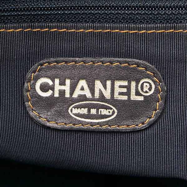 シャネル ココマーク チェーンショルダー トートバッグ ブルー デニム レディース CHANEL 【中古】