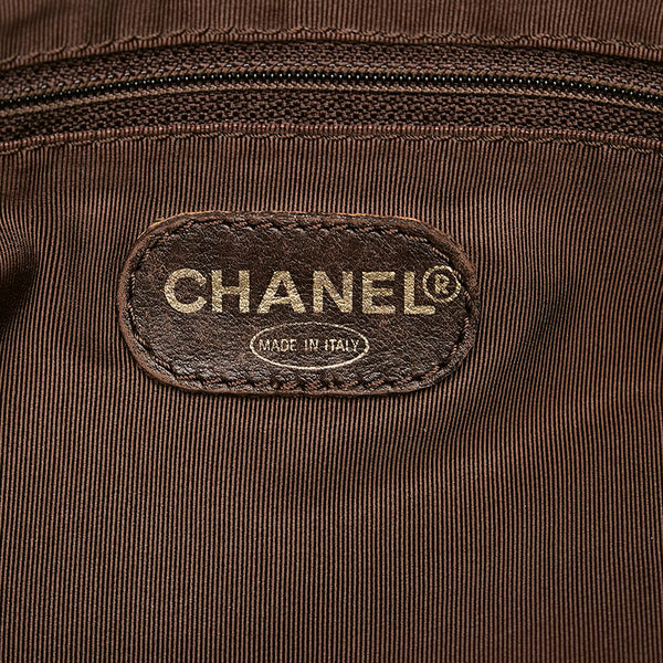 シャネル ココマーク ショルダーバッグ トートバッグ ブラック ブラウン デニム レザー レディース CHANEL 【中古】