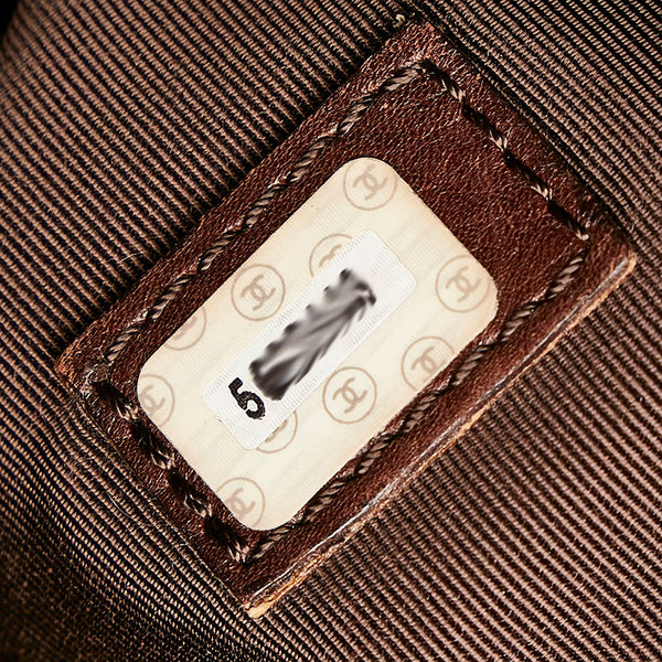 シャネル ココマーク ショルダーバッグ トートバッグ ブラック ブラウン デニム レザー レディース CHANEL 【中古】