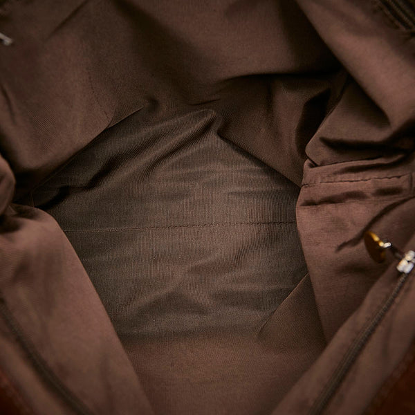 シャネル ココマーク ショルダーバッグ トートバッグ ブラック ブラウン デニム レザー レディース CHANEL 【中古】