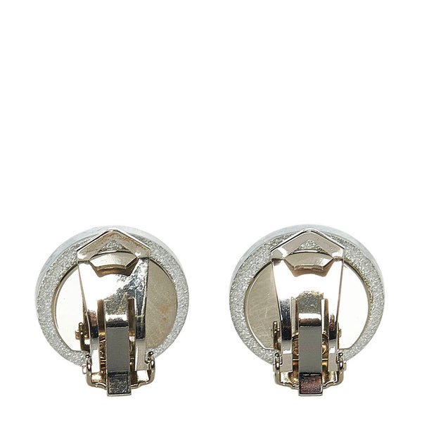 シャネル ココマーク  イヤリング シルバー メタル プラスチック レディース CHANEL 【中古】