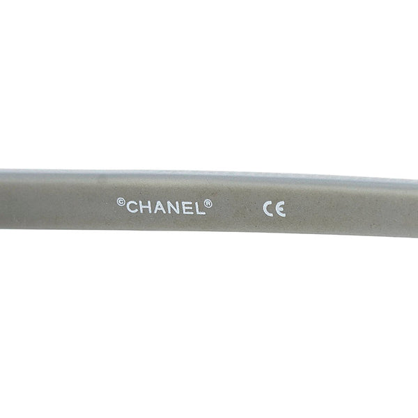 シャネル カンボン サングラス ブラック グレー プラスチック メンズ CHANEL 【中古】