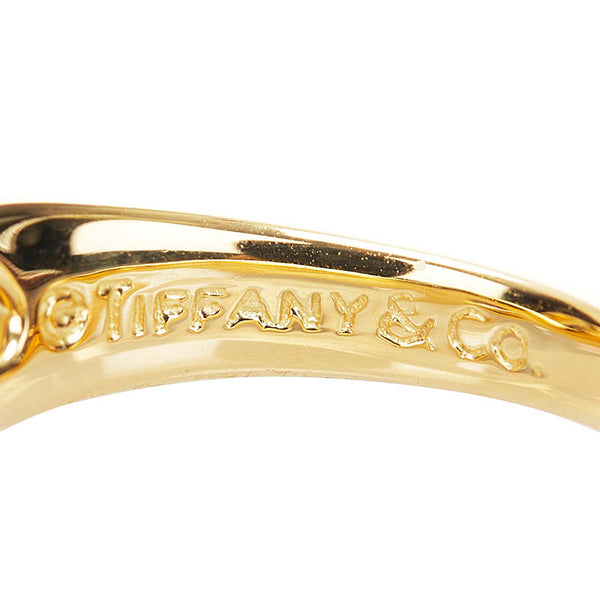ティファニー インフィニティ リング 指輪 K18YG イエローゴールド レディース TIFFANY&Co. 【中古】