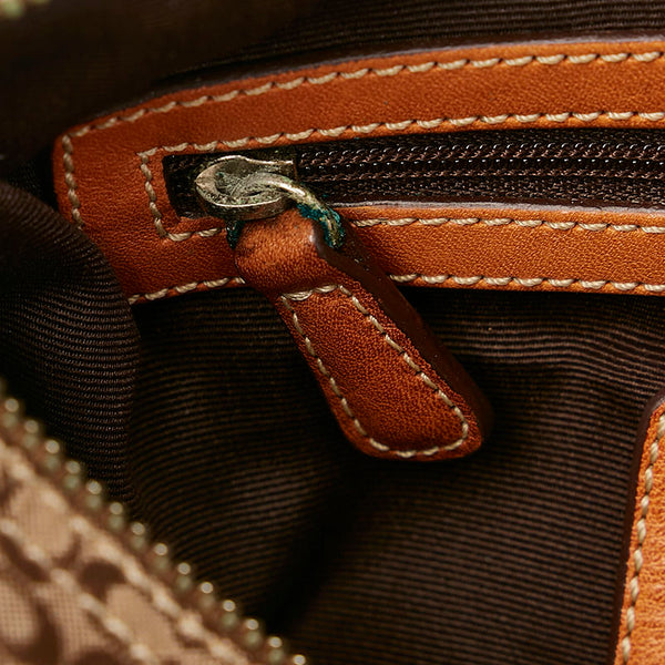 コーチ シグネチャー ミニ ショルダーバッグ 6332 ベージュ ブラウン キャンバス レザー レディース COACH 【中古】