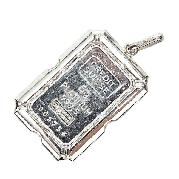 Pt1000IG プラチナ Pt850 プラチナ ペンダントトップ レディース 【中古】