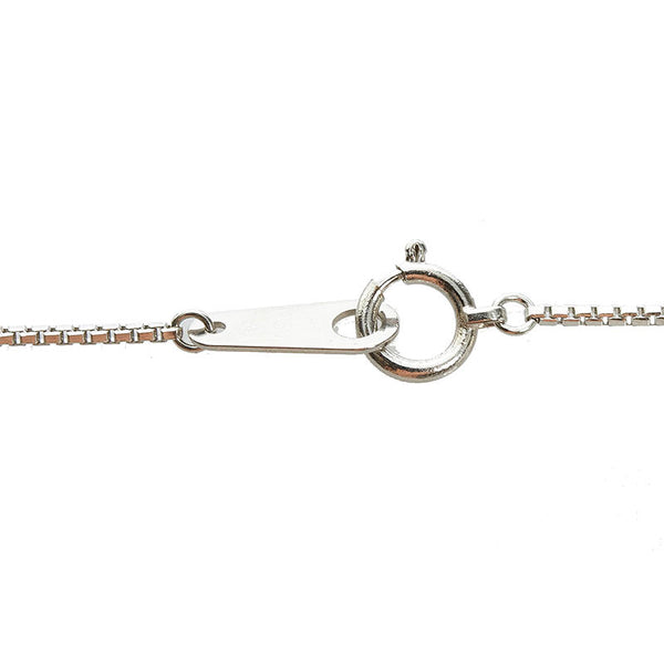 Pt850 プラチナ ダイヤ1.01ct プチネックレス ネックレス レディース 【中古】