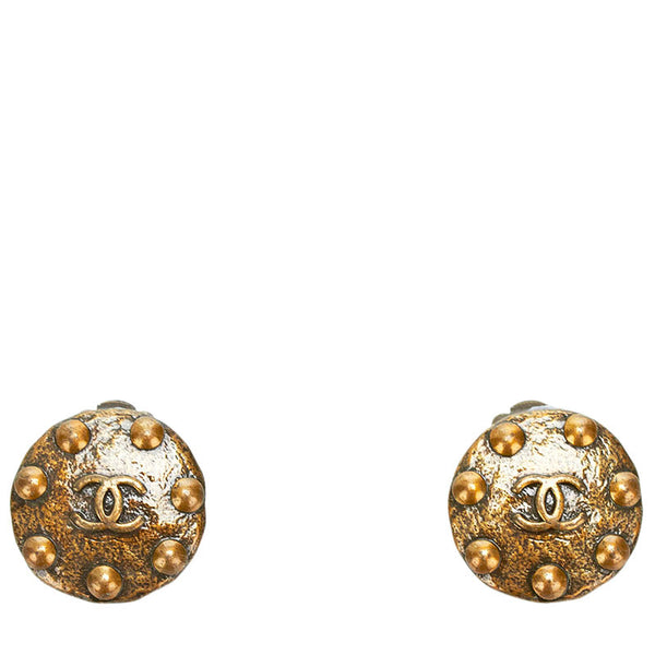 シャネル ココマーク イヤリング ゴールド メッキ レディース CHANEL 【中古】