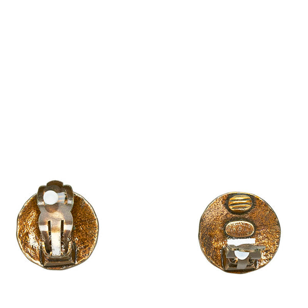 シャネル ココマーク イヤリング ゴールド メッキ レディース CHANEL 【中古】