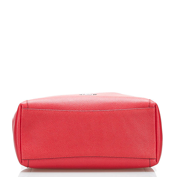 コーチ ハンドバッグ ショルダーバッグ 2WAY 35983 レッド レザー レディース COACH 【中古】