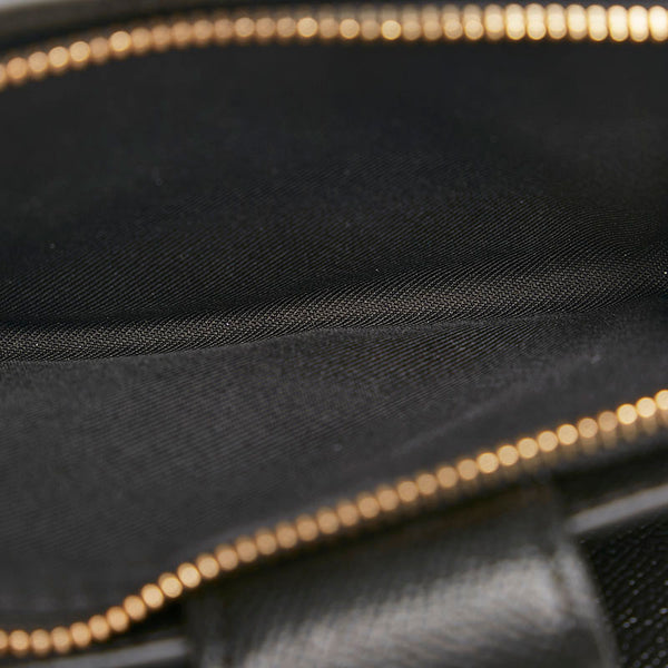 コーチ 二つ折り財布 6390 ブラック レザー レディース COACH 【中古】