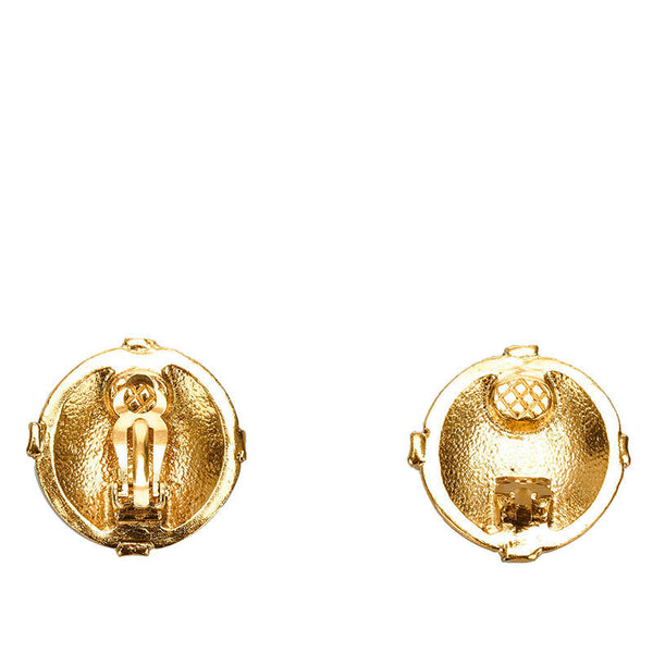 シャネル ココマーク イヤリング ゴールド メッキ レディース CHANEL 【中古】