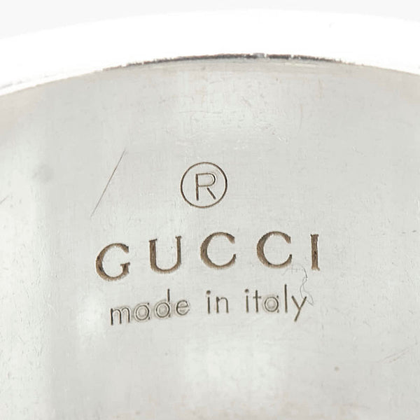 グッチ オープンG G リング 指輪 032661 SV925 シルバー レディース GUCCI 【中古】
