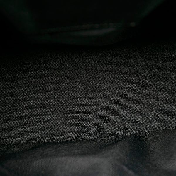 コーチ 巾着 リュック バックパック 6205 ブラック ポリウレタン レザー レディース COACH 【中古】