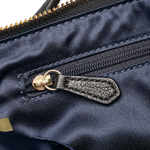 コーチ 斜め掛け ショルダーバッグ ブラック レザー レディース COACH 【中古】