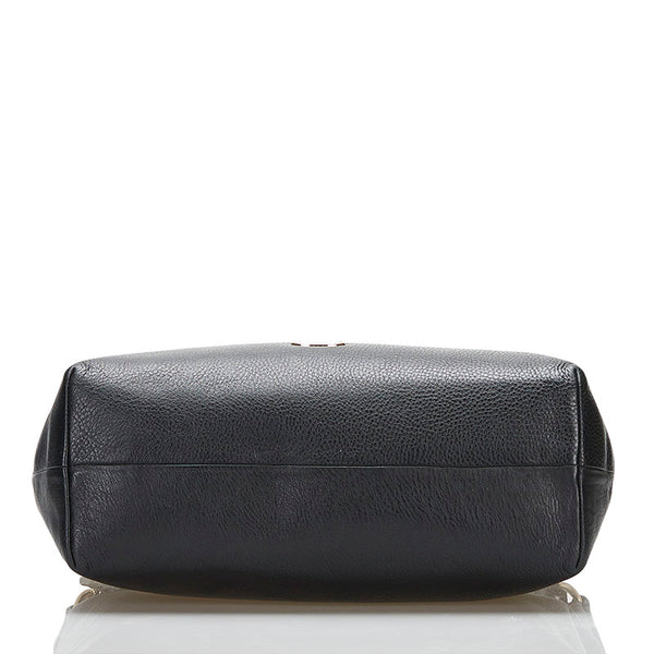 コーチ ハンドバッグ ショルダーバッグ 2WAY F36628 ブラック レザー レディース COACH 【中古】