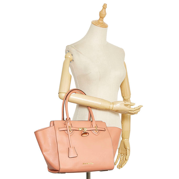 サマンサベガ Fulfilled Love トートバッグ ピンク PVC レディース Samantha Vega 【中古】