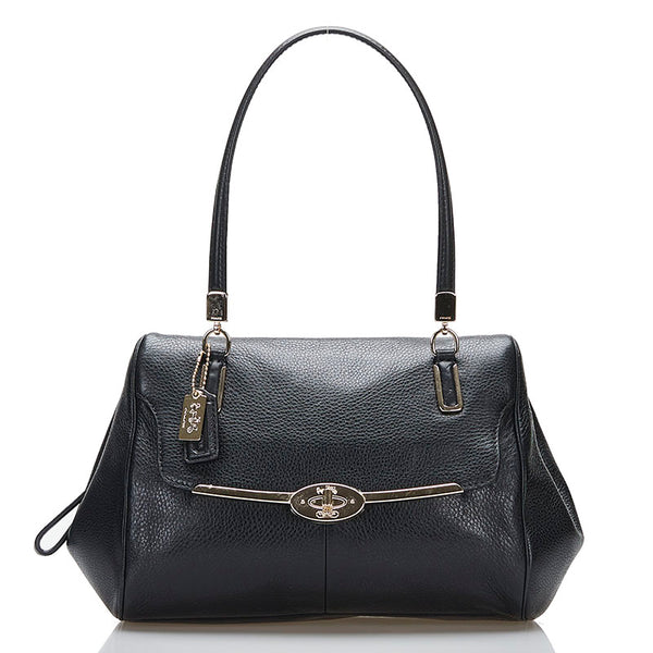 コーチ ハンドバッグ ショルダーバッグ 2WAY 25169 ブラック レザー レディース COACH 【中古】