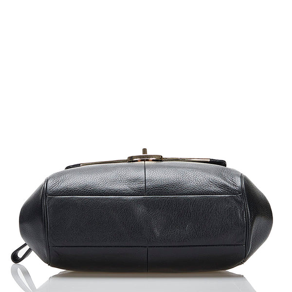 コーチ ハンドバッグ ショルダーバッグ 2WAY 25169 ブラック レザー レディース COACH 【中古】