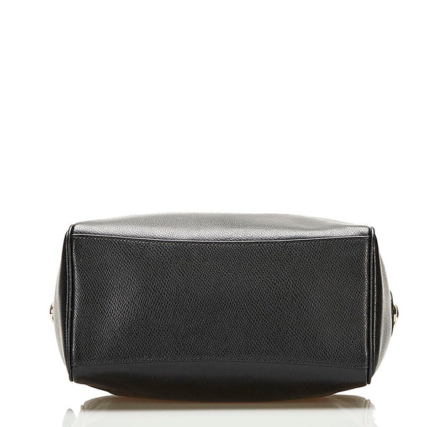 コーチ ハンドバッグ ミニボストンバッグ F36624 ブラック レザー レディース COACH 【中古】