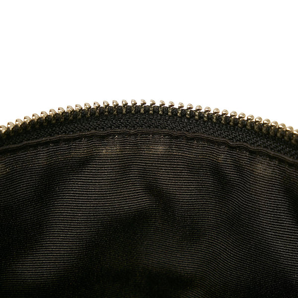 コーチ ドット 斜めがけ ショルダー ブラウン  レッド PVC レザー レディース COACH 【中古】