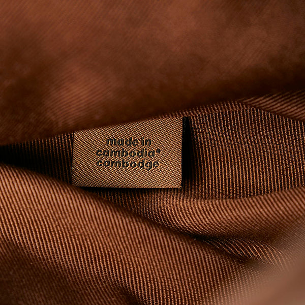 コーチ シグネチャー 斜め掛け ショルダーバッグ F29210 ブラウン PVC レザー レディース COACH 【中古】