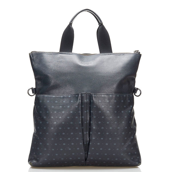 コーチ トートバッグ ショルダーバッグ 2WAY F59309 ダークネイビー レザー メンズ COACH 【中古】