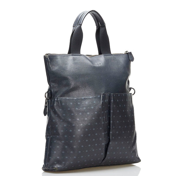 コーチ トートバッグ ショルダーバッグ 2WAY F59309 ダークネイビー レザー メンズ COACH 【中古】