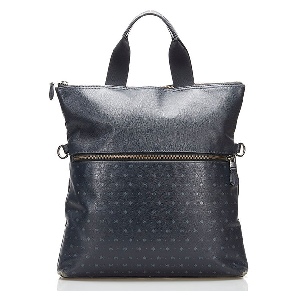 コーチ トートバッグ ショルダーバッグ 2WAY F59309 ダークネイビー レザー メンズ COACH 【中古】