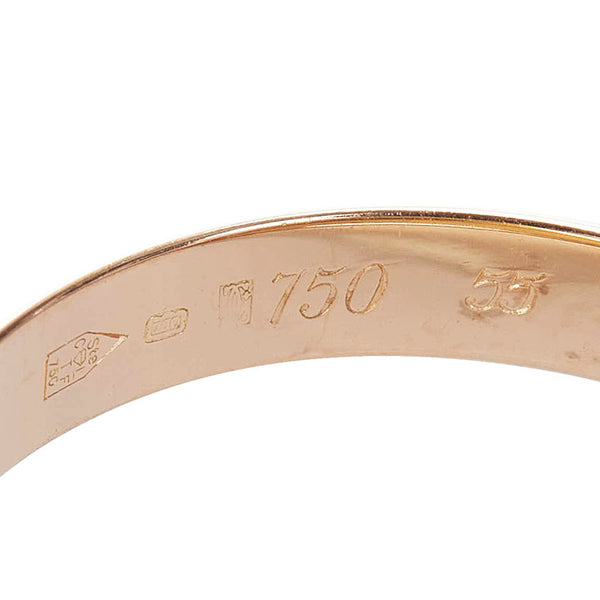 カルティエ トリニティ リング 指輪 K18YG イエローゴールド K18PG ピンクゴールド K18WG ホワイトゴールド レディース CARTIER 【中古】