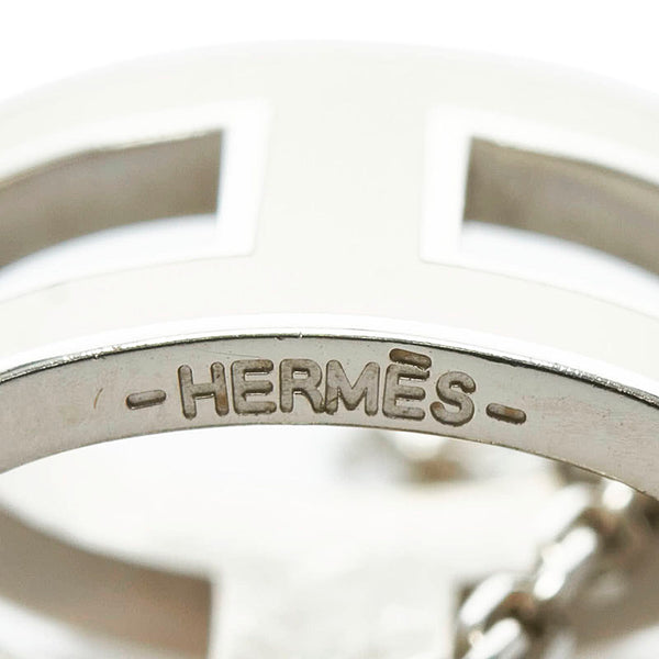 エルメス ポップアッシュ H ネックレス ペンダント マロングラッセ ベージュ メタル レディース HERMES 【中古】