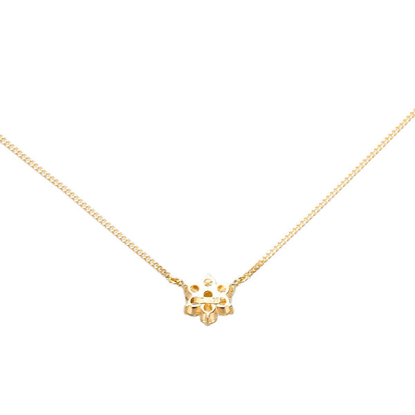 K18YG イエローゴールド ダイヤ0.58ct ネックレス レディース 【中古】