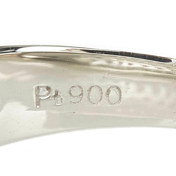 Pt900 プラチナ ダイヤ1.00ct リング 指輪 レディース 12号 【中古】