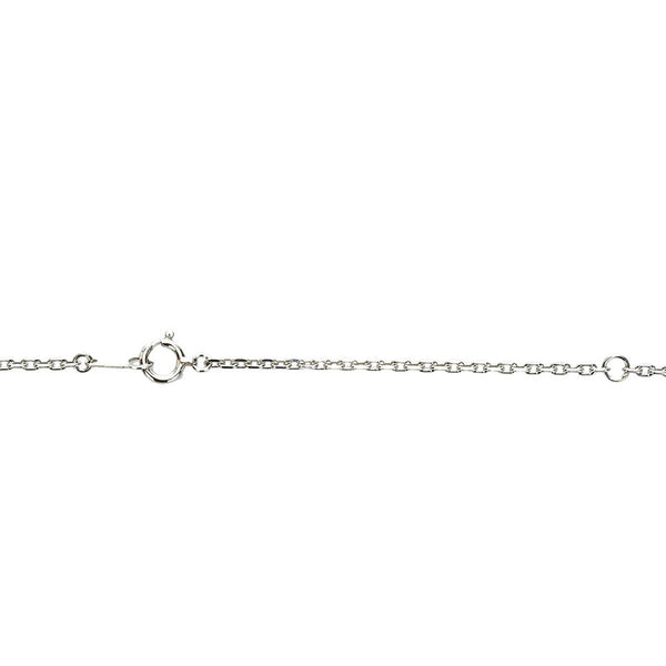 Pt900 プラチナ Pt850 プラチナ ダイヤ0.323ct クロス ペンダント ネックレス メンズ 【中古】