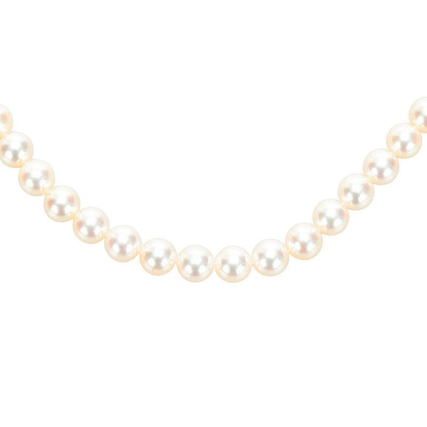 シルバー アコヤパール7～7.5mm ネックレス レディース 【中古】