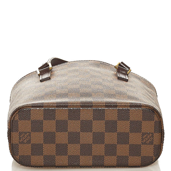 ルイ ヴィトン ダミエ ヴァヴァンPM ハンドバッグ N51171 ブラウン PVC レザー レディース LOUIS VUITTON 【中古】